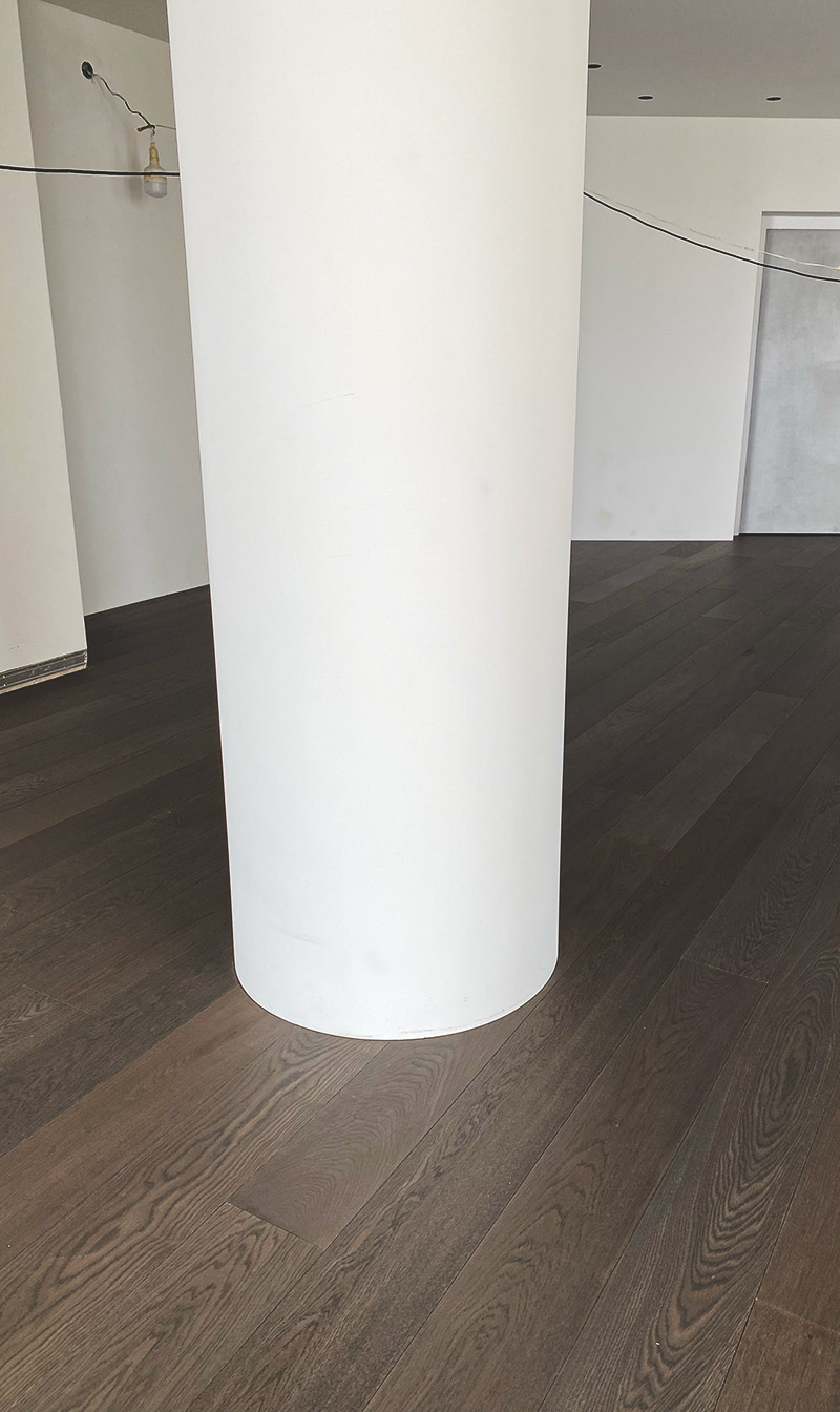 Укладання паркетної дошки на Печерську [палуба]