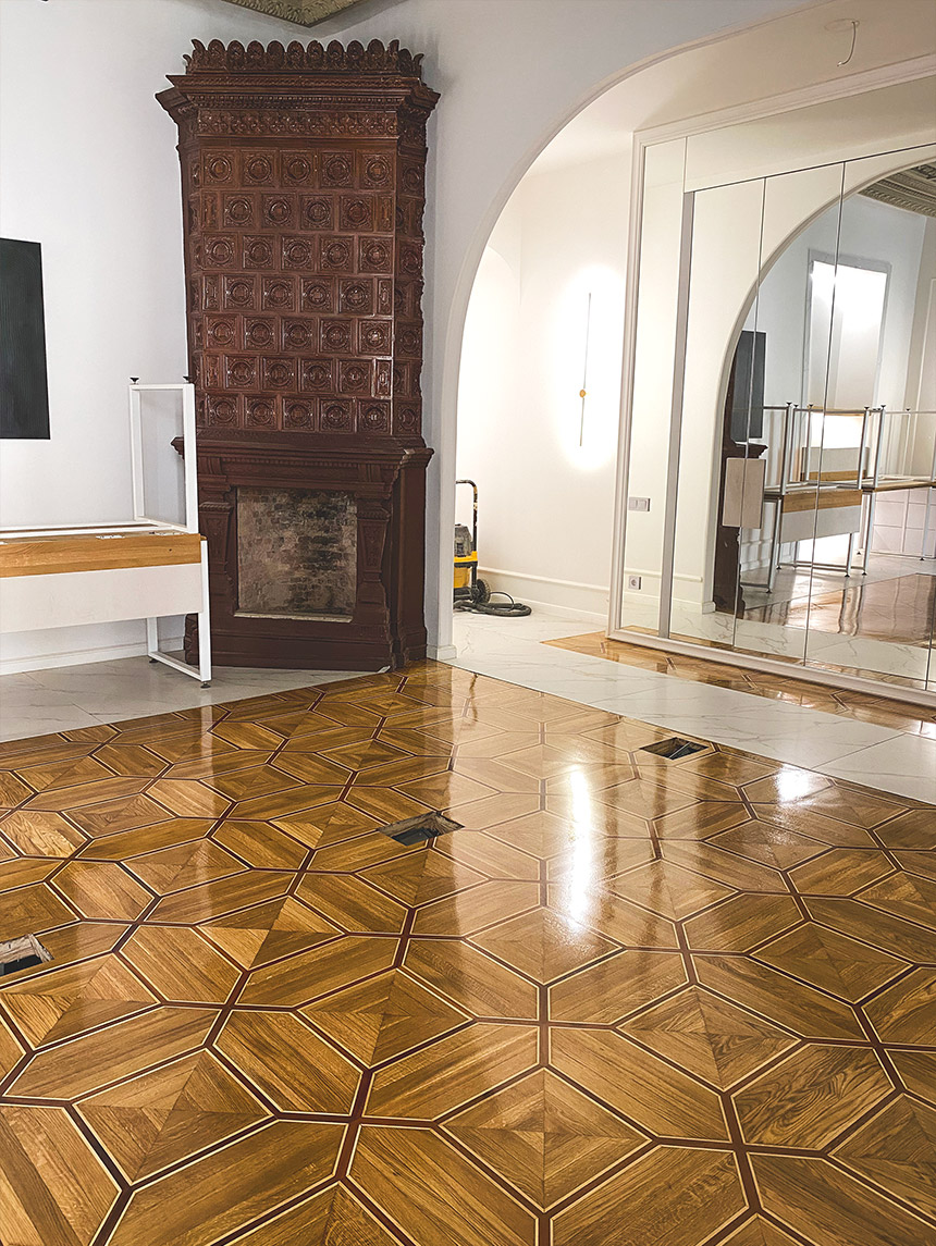 Паркетна дошка - Тип Ризька